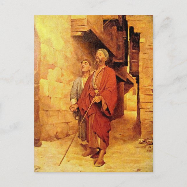 the Blind Postcard (Front)