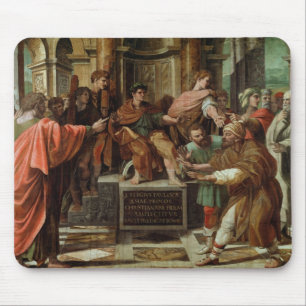 The Blinding of Elymas (cartoon for the Sistine Ch Mouse Pad
