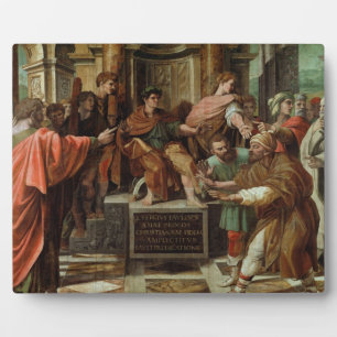 The Blinding of Elymas (cartoon for the Sistine Ch Plaque