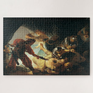 The Blinding of Samson by Rembrandt Edition 2 Jigsaw Puzzle