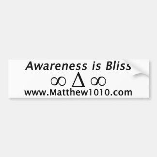 The Bliss Bumper Sticker