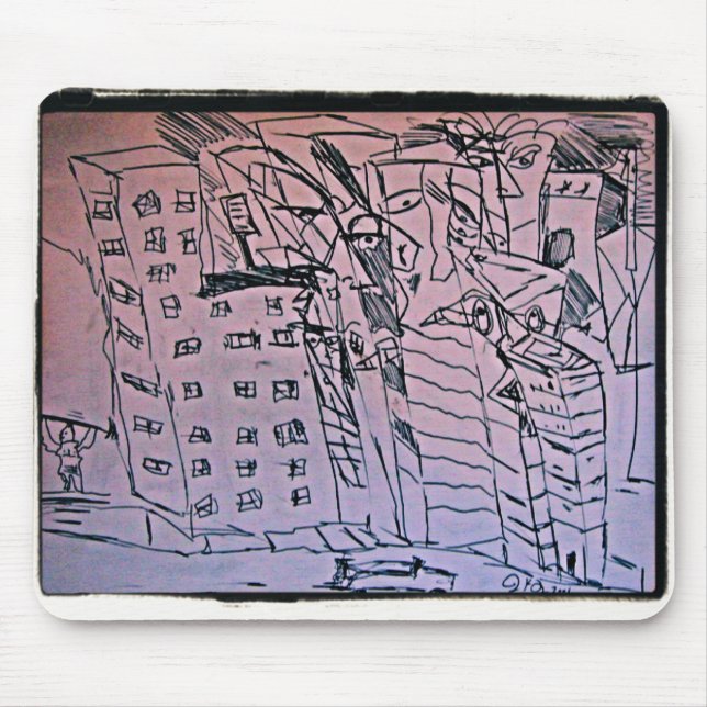 THE BLOCK MOUSE PAD (Front)