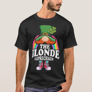 The Blonde Leprechaun St Patricks Day Costume  T-Shirt