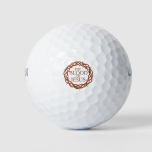 The Blood of Jesus Golf Balls