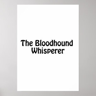 the bloodhound whisperer poster