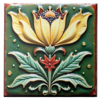 The Bloom of Aurenvale Ceramic Tile