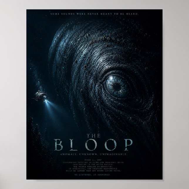 The Bloop Poster (Front)
