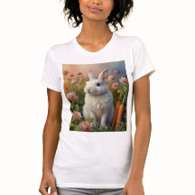 The Blossom Bunny & Carrot Patch T-Shirt