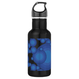 The Blue 70's year styling circle 532 Ml Water Bottle