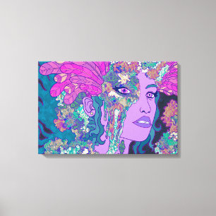 The Blue Angel Canvas Print