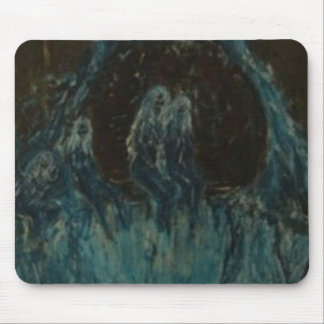 The Blue Bathers Mouse Pad