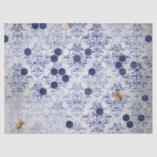 The Blue Bee Series Design 13 Tissue Paper