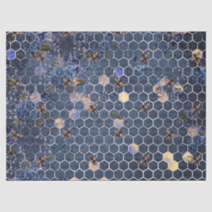 The Blue Bee Series Design 15 Tissue Paper