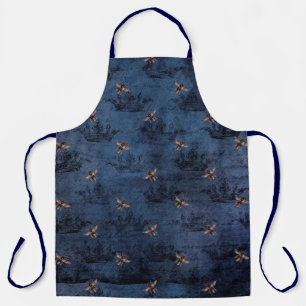 The Blue Bee Series Design 5 Apron