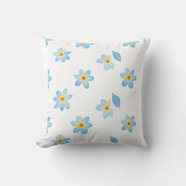 The Blue Bloosom Cushion (Front)