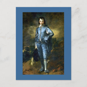 The Blue Boy by Thomas Gainsborough  Postcard