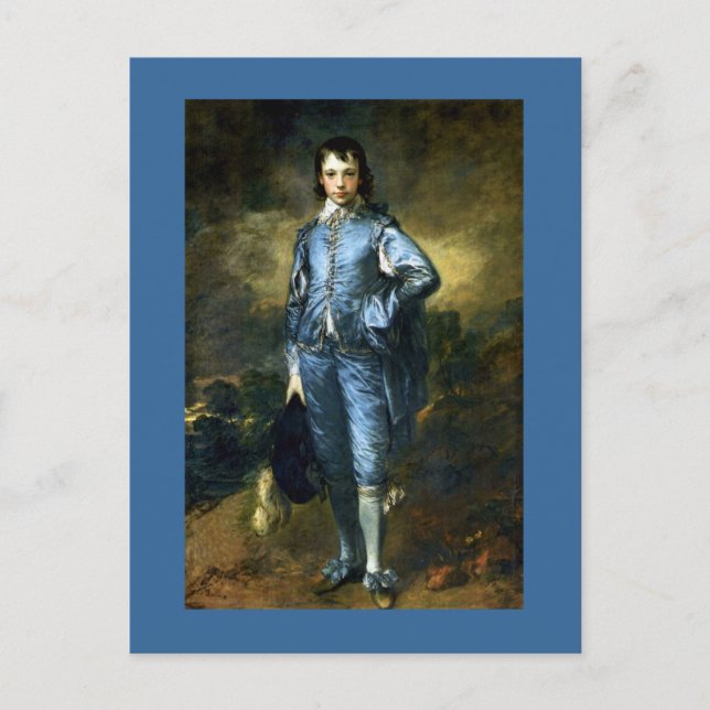 The Blue Boy by Thomas Gainsborough  Postcard (Front)