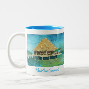 The Blue Coconut - Bocas Del Toro, Panama Mug
