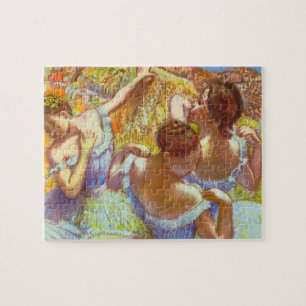 The Blue Dancers by Edgar Degas Jigsaw Puzzle