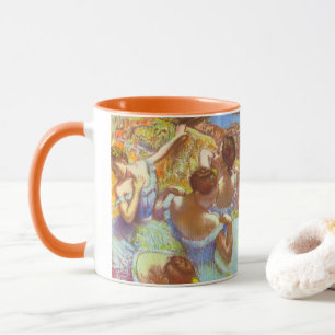 The Blue Dancers by Edgar Degas Mug