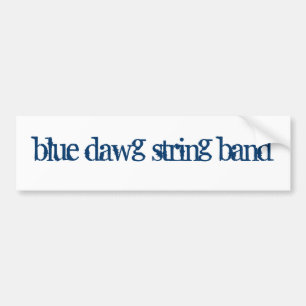 THE BLUE DAWG STRING BAND Bumper Sticker