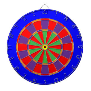 The Blue Devil Dartboard