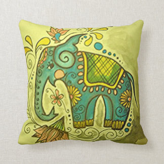 The Blue Elephant Cushion