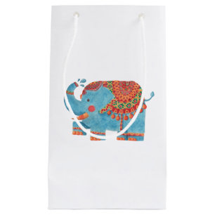 The Blue Elephant Small Gift Bag