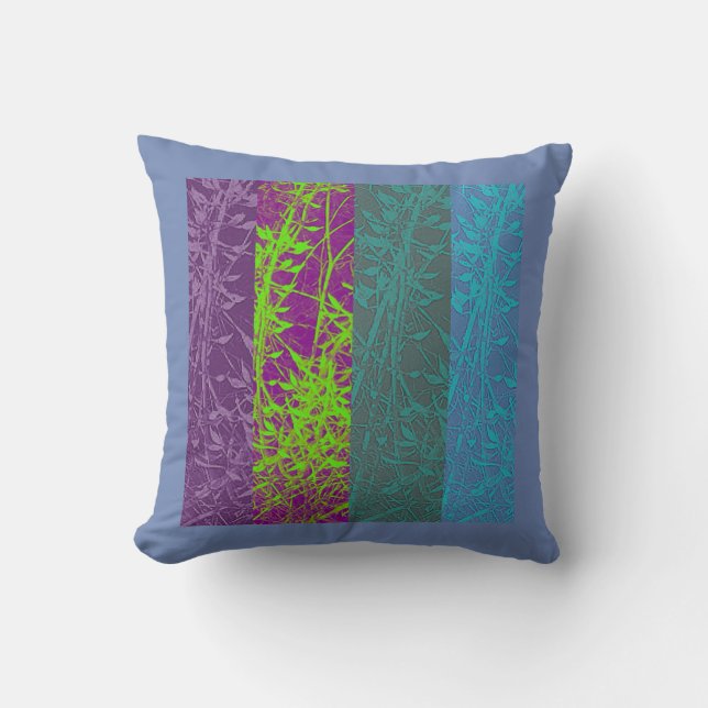 The Blue Fields Pillow (Front)