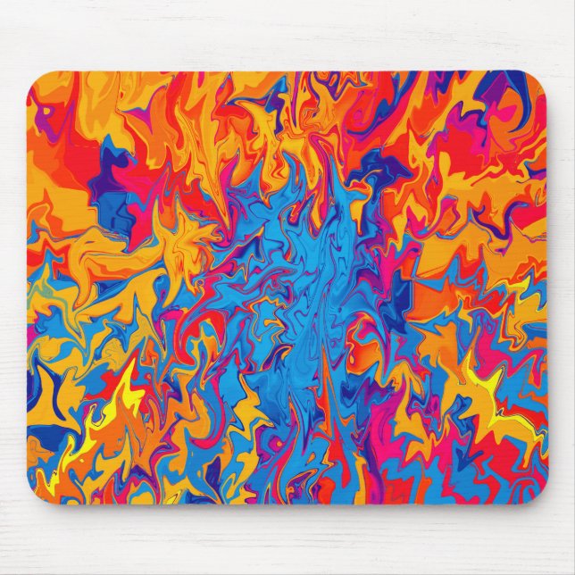The Blue Flame... Mouse Pad (Front)