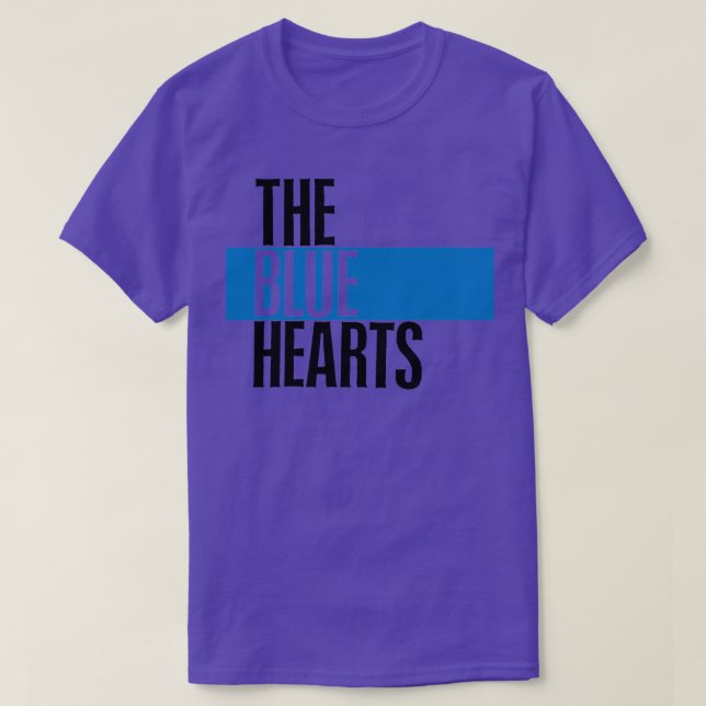 The Blue Hearts T-Shirt (Design Front)