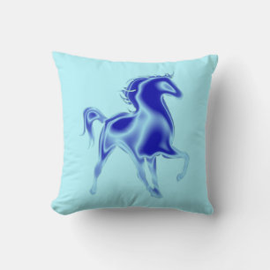The Blue Horse Cushion