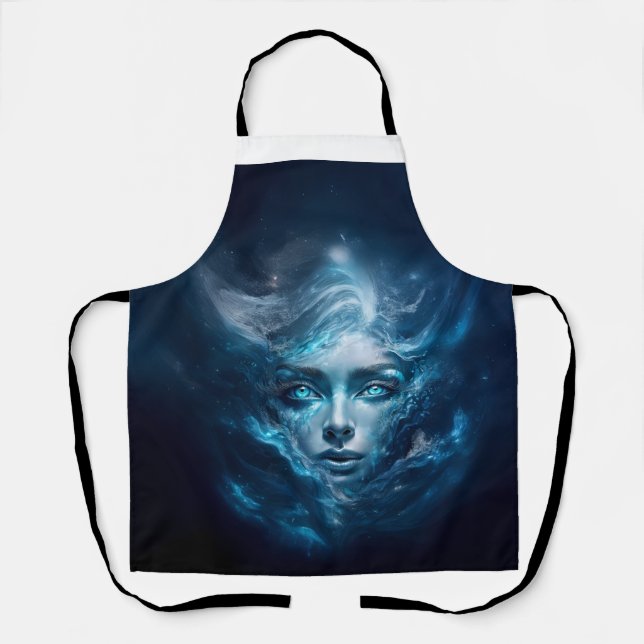 The Blue Ice Queen Apron (Front)