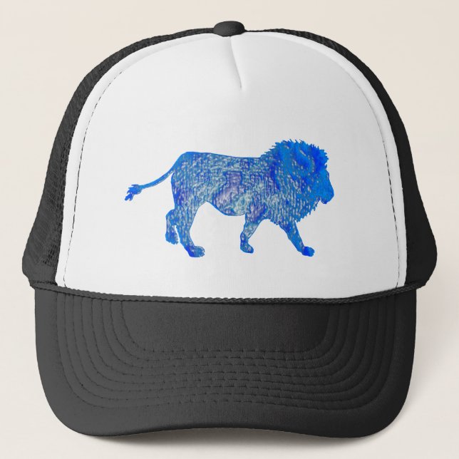 THE BLUE LION TRUCKER HAT (Front)