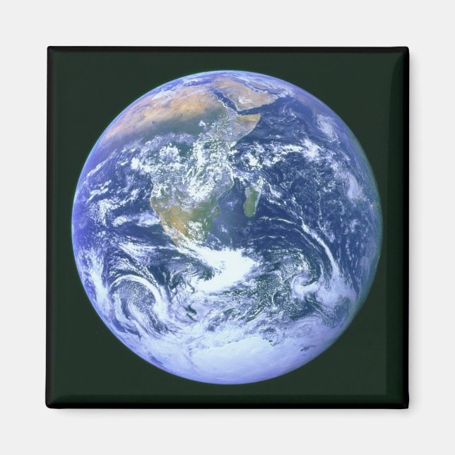 The Blue Marble - Earth Seen From Space Magnet  (Front)