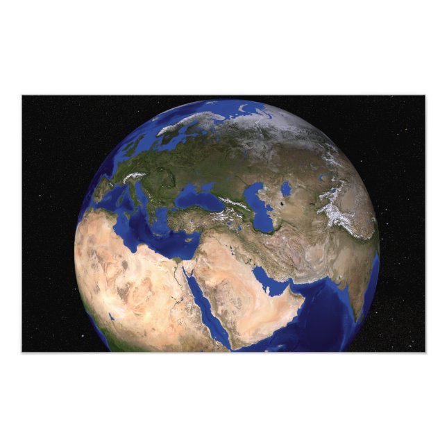 The Blue Marble Next Generation Earth 2 Photo Print (Front)