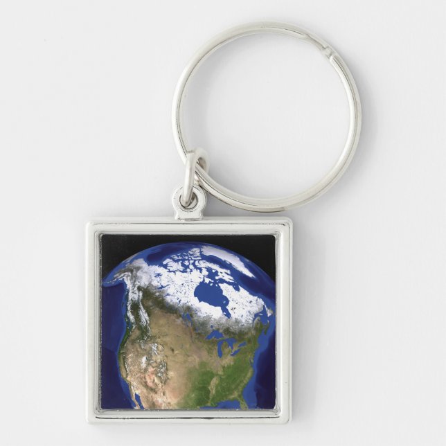 The Blue Marble Next Generation Earth 5 Key Ring (Front)