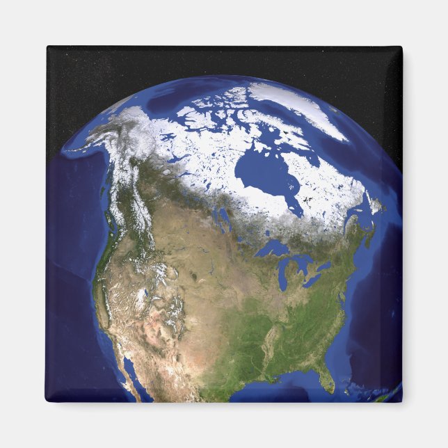 The Blue Marble Next Generation Earth 5 Magnet (Front)