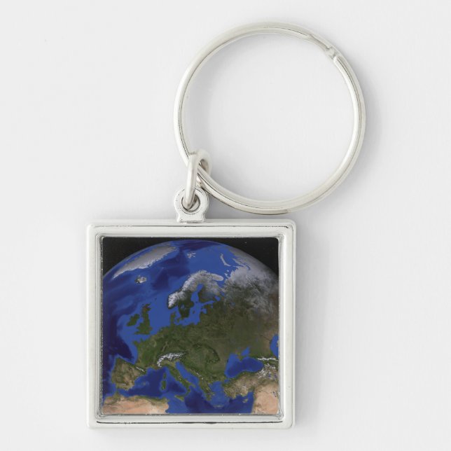 The Blue Marble Next Generation Earth 6 Key Ring (Front)