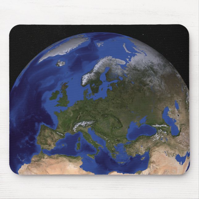The Blue Marble Next Generation Earth 6 Mouse Pad (Front)