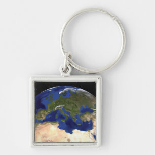 The Blue Marble Next Generation Earth 7 Key Ring