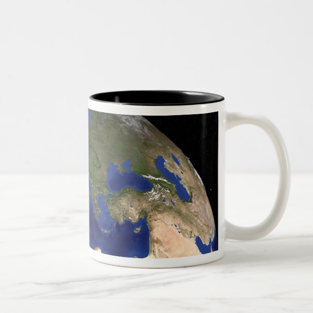 The Blue Marble Next Generation Earth 7 Two-Tone Coffee Mug (Right)