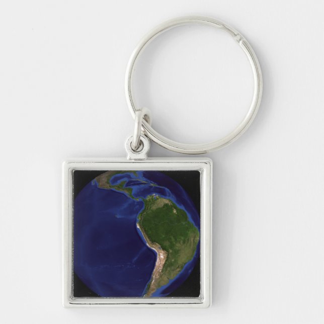 The Blue Marble Next Generation Earth 8 Key Ring (Front)
