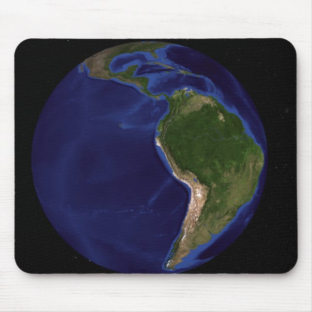The Blue Marble Next Generation Earth 8 Mouse Pad (Front)