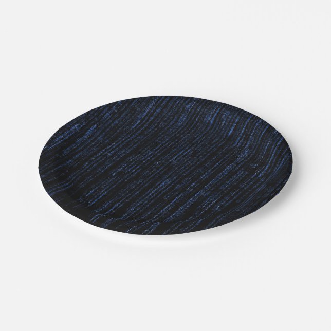 The Blue Matrix       Paper Plate (Angled)
