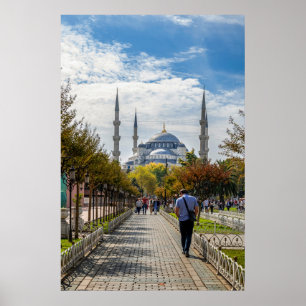 The Blue Mosque, Istanbul Poster