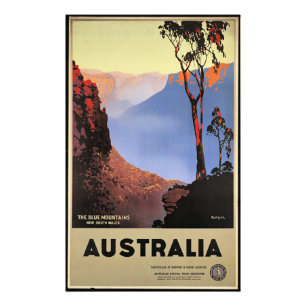 The Blue Mountains, Australia, Photo Print