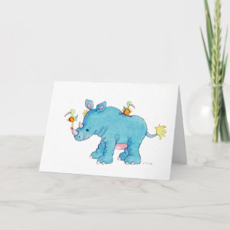 The Blue Rhino Card