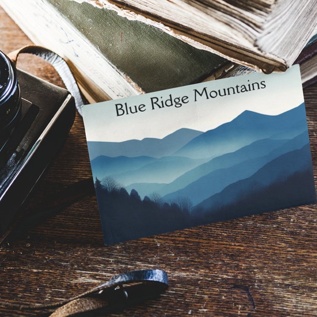 The Blue Ridge Mountains, customisable Postcard (Creator Uploaded)