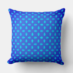 The Blue Seeds Cushion